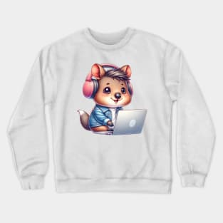 Charming Quokka DJ – Beats & Cuteness Overload T-Shirt Crewneck Sweatshirt